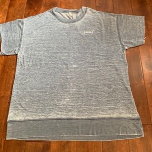 Blue-grey Free People Intimately oversized tee